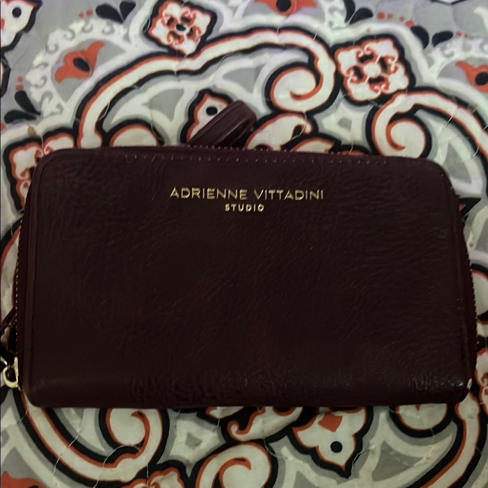 Adrienne Vittadini Studio Brown Wallet